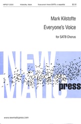 Everyone's Voice SATB choral sheet music cover